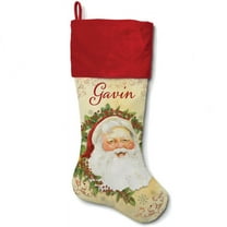 Happy Santa Personalized Stocking