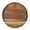 L, variant on Opvise Premium Acacia Wood Round Serving Tray with Raised Edge - Multi-Purpose Decorative Tray for Coffee Table, Snacks, Candles, Home Office Farmhouse Decor (S & L Sizes)