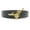 Black belt with gold, variant on Fashion Goldfish Buckle Belt for Unisex Casual Wear Belt for Jeans Pants Eye Catching Waistband Women Accessories