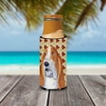 thumbnail image 3 of Carolines Treasures SS4328MUK Bulldog English Fall Leaves Portrait Ultra Hugger for slim cans Slim Can multicolor, 3 of 6