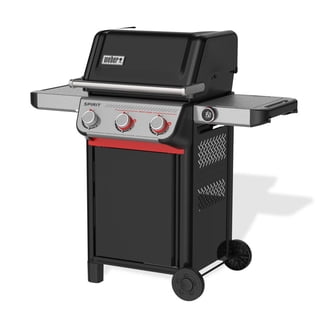 Weber Spirit II E-310 BBQ Natural Gas Grill, Black with GS4
