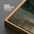 thumbnail image 5 of IDEA4WALL Extra Large Framed Canvas Print Wall Art Tranquil Lake Reflections Vintage Art Nature Wilderness Forest Landscape Retro Wall Decor Oversized Artwork Relax/Calm for Room Decor - 60"x20", 5 of 5