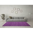 thumbnail image 3 of Ahgly Company Indoor Rectangle Abstract Purple Modern Area Rugs, 5' x 7', 3 of 4