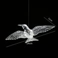 thumbnail image 2 of Uuiauoio Acrylic Birds Decorative Ceiling Hanging Ornaments Clear Hummingbird Christmas Ornaments Stage Wedding Decoration Home Decoration, Wedding Ceremony and Reception Hanging Decorations,, 2 of 3