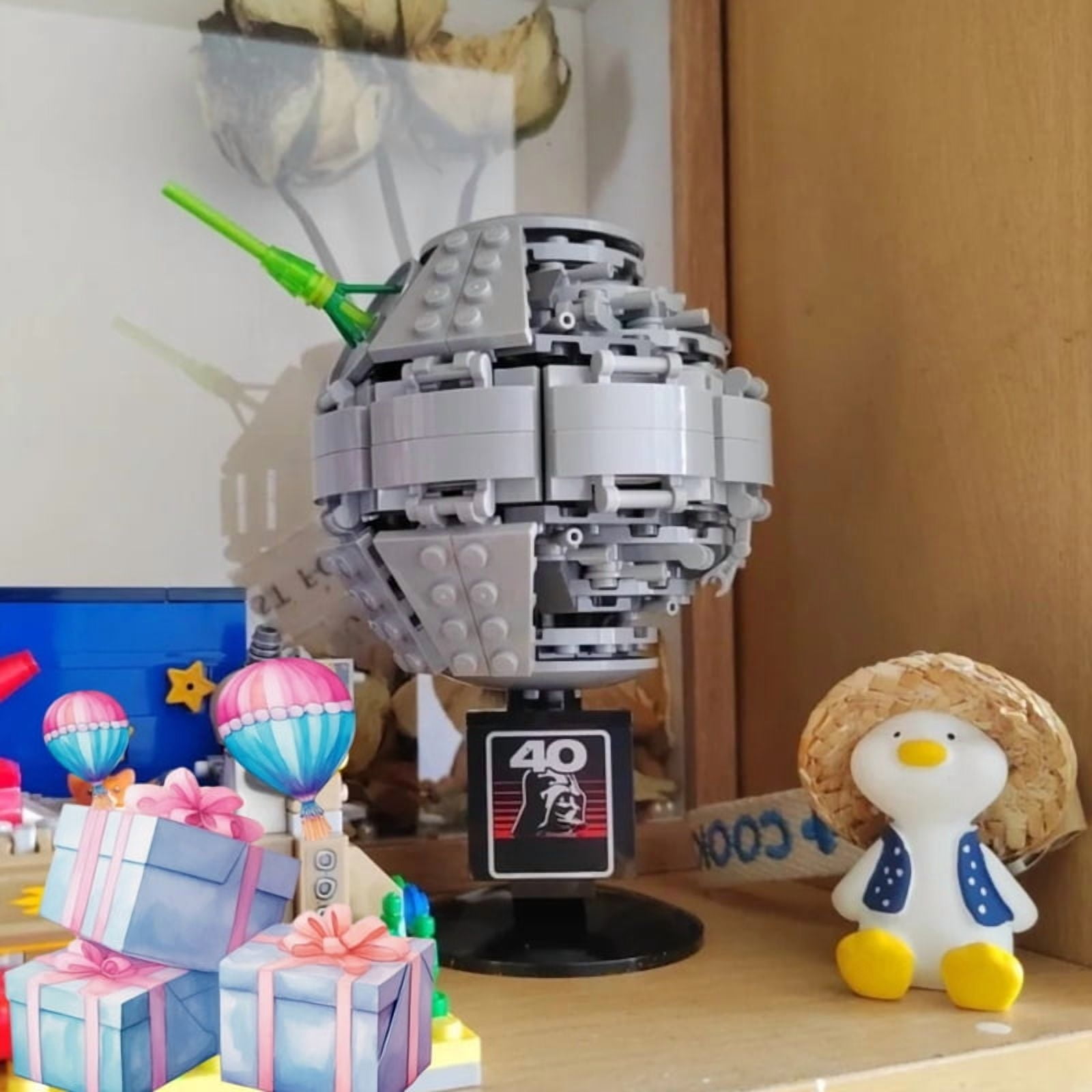 MOC Space Wars Mini Death Star-2 Building Blocks Construction Kits Model Toys Kids Adults Birthday Festival Gifts 289pcs