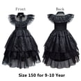 thumbnail image 3 of Black Dress for Girls Kids Halloween Family Black Costume Outfit, 3 of 10