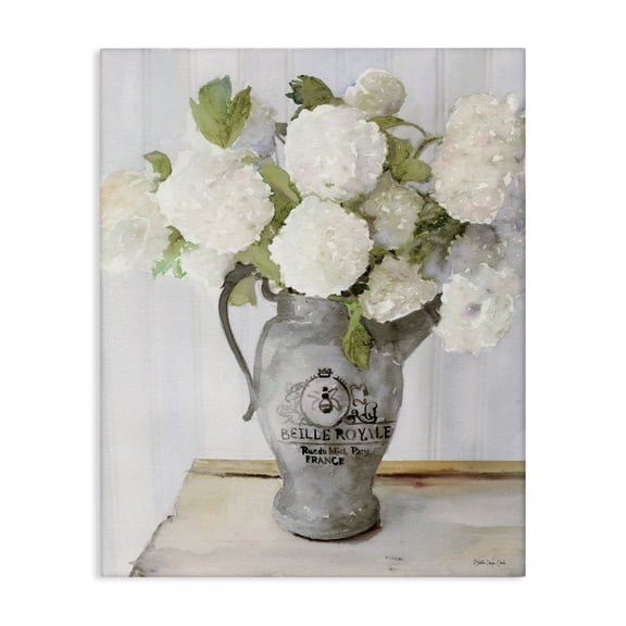 Stupell Industries Farmhouse Hydrangea in French Pitcher Canvas Art, 30 x 40, by Stellar Design Studio