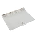 thumbnail image 2 of Clear Transparent Binder Cover Snap Design Wear  Eco Friendly PVC Budget Binder for School Office, 2 of 5
