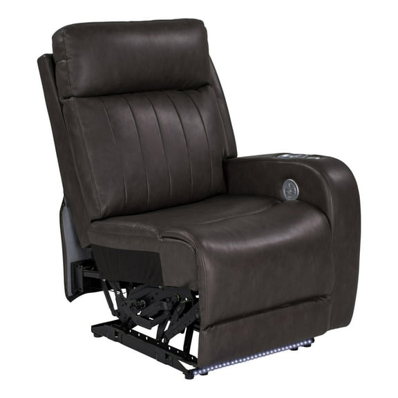 Thomas Payne Seismic Series Luxury RV Theater Seating Recliner - Left Hand Configuration, Millbrae - Remote Control Power Recline, Massage and Lumbar - Power Port Accessory Compatible - 2020129321
