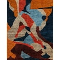 thumbnail image 1 of Ahgly Company Indoor Rectangle Abstract Dark Almond Brown Oriental Area Rugs, 3' x 5', 1 of 6