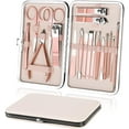 thumbnail image 1 of Manicure Pedicure Kit, 18pcs Professional Nail Clippers Set, Stainless Steel Cut, 1 of 5
