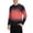 Orange, variant on Mens Long Sleeve T Shirts Gradient Crewneck Lightweight Running Activewear Tops Green L