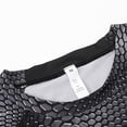 thumbnail image 3 of SSAAVKUY Compression Shirts for Men Long Sleeve Running Guard Athletic Workout Tops Gym Undershirts Riding Running Baselayers Black 10, 3 of 8