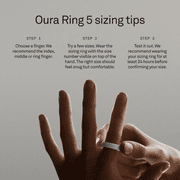 Oura Ring 5 Sizing Kit - Size Before You Buy Oura Ring 5 - Unique Sizing, Not Standard Ring Sizing - Receive Walmart Cash for Oura Ring 5 Purchase