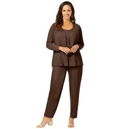 Jessica London Women's Plus Size 4-Piece Stretch Knit Wardrober