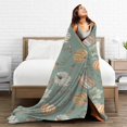 thumbnail image 7 of Fall Throw Blanket Fall Decor Autumn Pumpkin Leaves Flannel Fleece Blanket Gifts for Girls Boys Farmhouse Super Warm Soft Cozy Plush Lightweight Seasonal Bedding Blanket for Couch Kids Adult 60"X50", 7 of 7