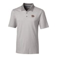 thumbnail image 2 of Men's Cutter & Buck  Gray Norfolk Tides Big & Tall Forge Tonal Stripe Stretch Polo, 2 of 3