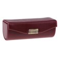 thumbnail image 4 of Leather Lipstick Case Holder mirror Purse Red, 4 of 8