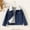 Dark Blue, variant on Swuxness Toddler Boy' Fleece Fall Jackets Long Sleeve Solid Color Thickened Mid-Length Warm Coat