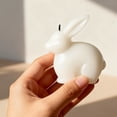 thumbnail image 4 of Easter Bunny Silicone Candle Mould – 1pc Sitting Rabbit Design for Wax, Resin or Plaster, Detailed 3D Spring DIY Casting Mold (Silicone Moulds Easter Candle Mould), 4 of 9