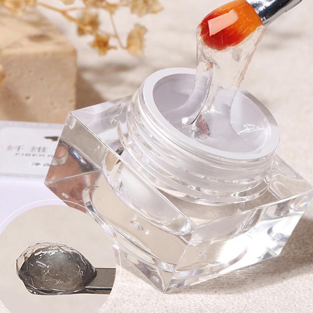 Nail Repair Extend Fiber Gel Crystal Silk UV Fiberglass Art Repaired Broken Gels Nails Nail O4V7