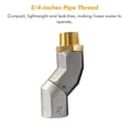 thumbnail image 4 of 3/4" Fuel Hose Swivel 360° Rotating Connector for Fuel Swivel,Fuel Transfer Hose, 4 of 10