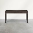 thumbnail image 4 of Simpli Home Hollander 60 inch Wide Solid Wood Writing Desk, Dark Brown Walnut, 4 of 6