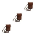 thumbnail image 1 of Becaristey Compact And Versatile Shoulder Bags Wide Application Women Handbags Small Bag brown 3Set, 1 of 6