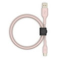 thumbnail image 5 of Belkin BoostCharge Braided USB-C Cable (5ft) for iPhone 16, 15, Galaxy S25, S24 & More - Rose Gold, 5 of 6