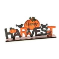 thumbnail image 4 of Tablero decorativo con letras para decoración de cosecha de otoño, decoración rústica para el hogar, letrero de escritorio para fiestas, festivales, Estilo D, 4 of 8