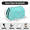 thumbnail image 3 of Goofa Seashell And Starfish Pattern Double Layer Pen Pencil Case, Protective Large Capacity Storage Organizer Pen Pouch, Office College Supplies for Teens Adults, 3 of 4
