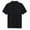 Black, variant on HomeGardon Womens Short Sleeve Shirts,Womens Basic T Shirts Summer Tops Women's Button Drop Shoulder Solid Color Short Sleeve Shirt T-Shirt Loose Top,S-XXXL