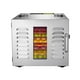 thumbnail image 2 of Deshidratador Comercial Septree Acero Inoxidable con 10 Charolas desmontable 1000 W 190°F, 2 of 9