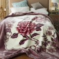 thumbnail image 3 of Thickened Bayeta Double Layer Laschel Blanket Cloud Blanket Double Flannel Blanket Blanket, 3 of 3