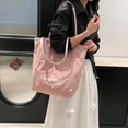 thumbnail image 4 of Bolso de hombro versátil de gran capacidad para mujer, bolso de hombro sencillo y de doble uso, de moda, primavera y verano de 2025, 4 of 5