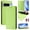Green, variant on Compatible with Google Pixel 8 Pro Wallet Case, PU Leather Flip Case with RFID Blocking Card Slots, Kickstand Slim Fit Magnetic Wireless Charging Phone Cover for Google Pixel 8 Pro, Purple