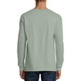 thumbnail image 4 of Hanes Mens Premium Beefy-T Cotton Long Sleeve T-Shirt, Sizes S-3XL, 4 of 6