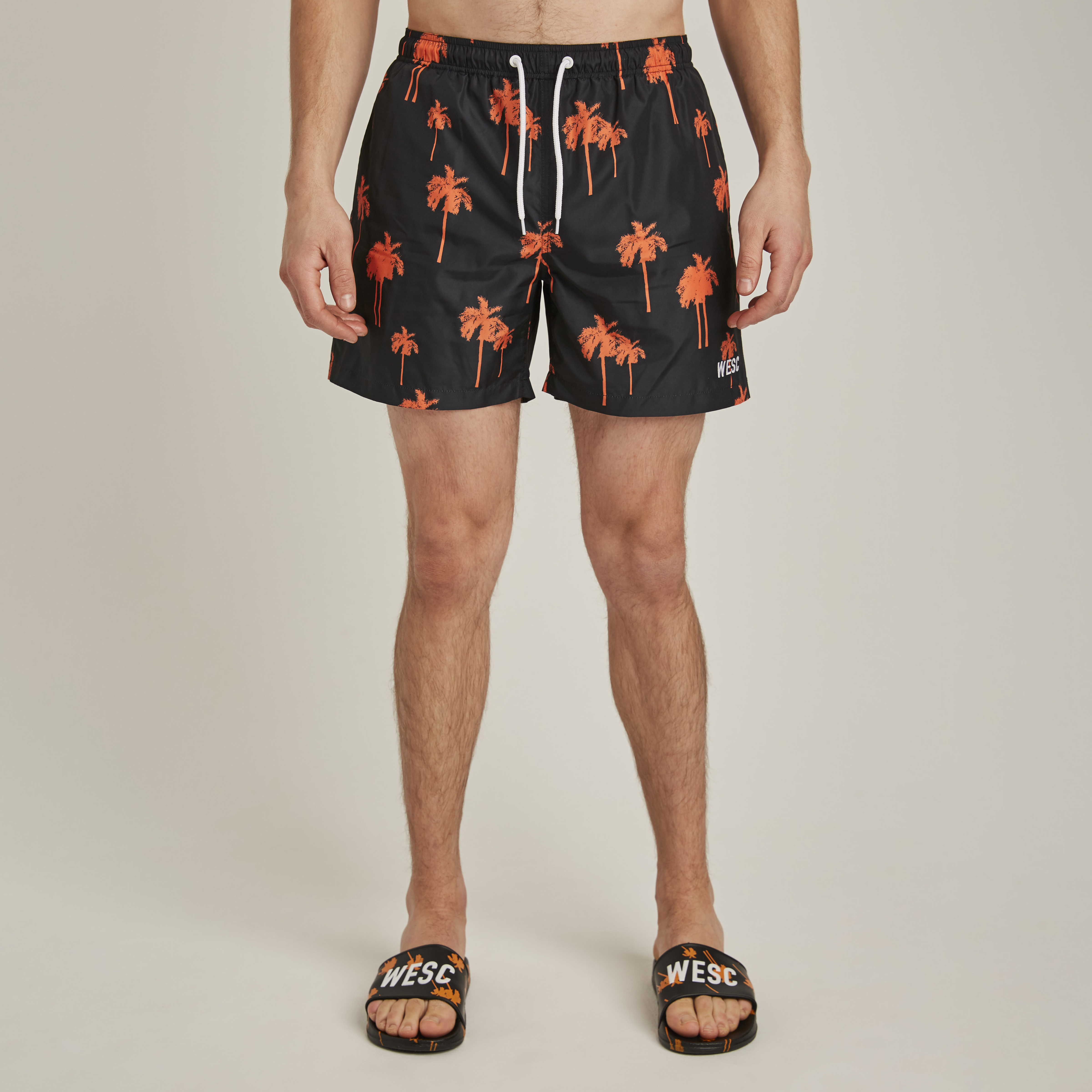 weed swim trunks