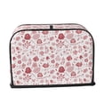thumbnail image 2 of Daiia Flower Leaves Pattern 2 slice Toaster Cover, Toaster Appliance Dust-proof Cover For Kitchen Small Appliance Dust Cover and Fingerprint Protection, 2 of 7