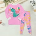 thumbnail image 2 of Bamboo Viscose Toddler Pajamas Boys Girls Baby Pjs Sets Kids Long-Sleeve Snug fit Sleepwear 6-12 Months 12-24 Months 2t 3t 4t 5t 6t 7t 8t 9t Children(Pink,8-9 Years), 2 of 5