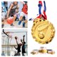 thumbnail image 4 of Medalla Baloncesto 6 5 Cm Premios Con Cinta para El Cuello Los Ganadores, 4 of 9
