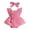 Z01 Pink, variant on JUMEYU New Born Clothes Baby Girl Clothes Infant Romper Floral Suspender Dress Ruffle Sleeve Bodysuit Outfit Jumpsuit Headband Spring Summer 0 3 6 9 12 18 24 Months (Beige,0-3 Months)
