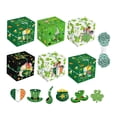 thumbnail image 4 of Caja de regalo del Día de San Patricio, 12 Uds., cajas de cartón con ventana de exhibición, cajas de golosinas para , pasteles de Chocolate, 4 of 7
