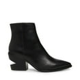 thumbnail image 2 of Steve Madden Women's CANTEEN Pointed Toe Imported Slip on Booties Black Leather (BLACK LEATHER, 9.5), 2 of 5