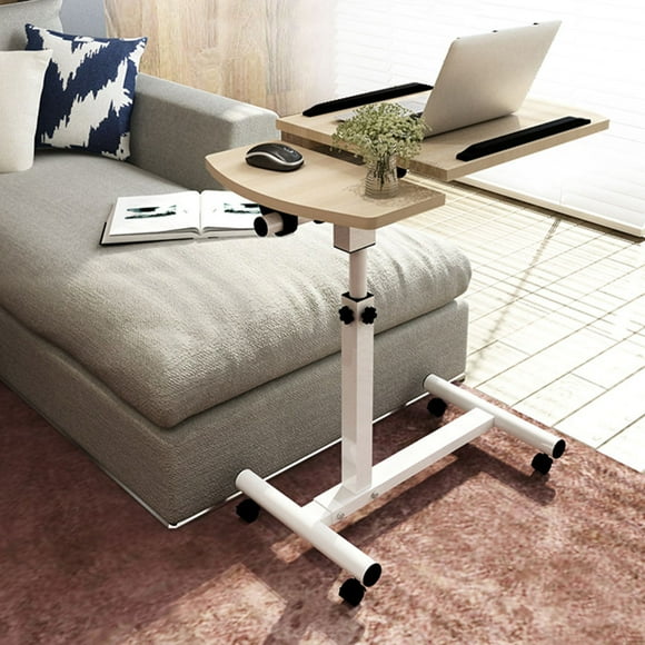Mobutofu Portable Computer Desk Laptop Table Timber Light Brown for Adults Simple Design 1Pack
