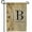 Monogram B, variant on America Forever Fancy Scroll Monogram E Garden Flag, 12.5 x 18 inch Double Sided, Elegant Letter E Flag, Decorative Scroll Design, Personalized Initial Yard Art, Housewarming Gift