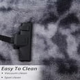 thumbnail image 4 of FairOnly Plush Polyester Shag Area Rug 4'x6' Fluffy Rug Plush Decorative Rug for Indoor Home Floor Carpet, Dark Gray, 4 of 6