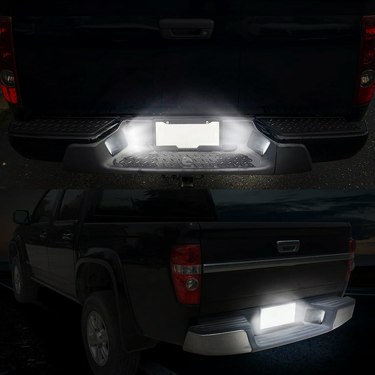 LED License Plate Lights Tag Light Lamp Assembly for 2004-2012