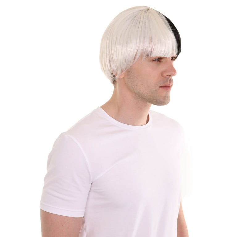 Short Men s Wig Two tone Australian Singer Men s Wig Premium