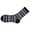 Navy, variant on Sierra Socks Women's Cotton Socks Flower Pattern Cotton Crew Mid Calf Socks 2 Pair Pack Gray